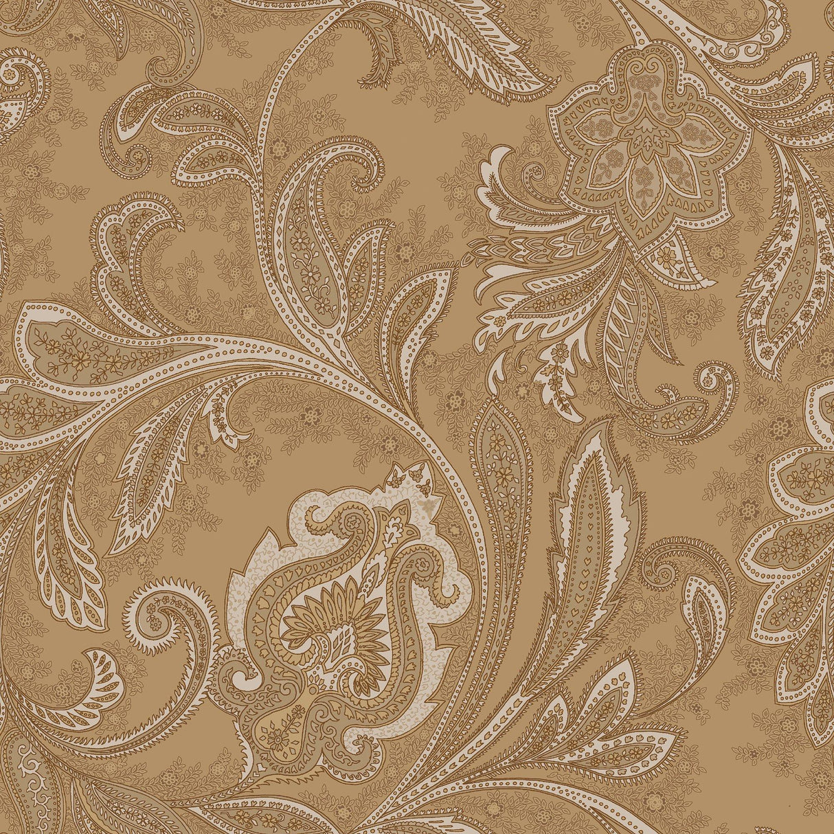 Galerie DWP0355-06 Elegance Paisley Bronze Brown Wallpaper DWP0355-06 Bronze Brown Wallpaper