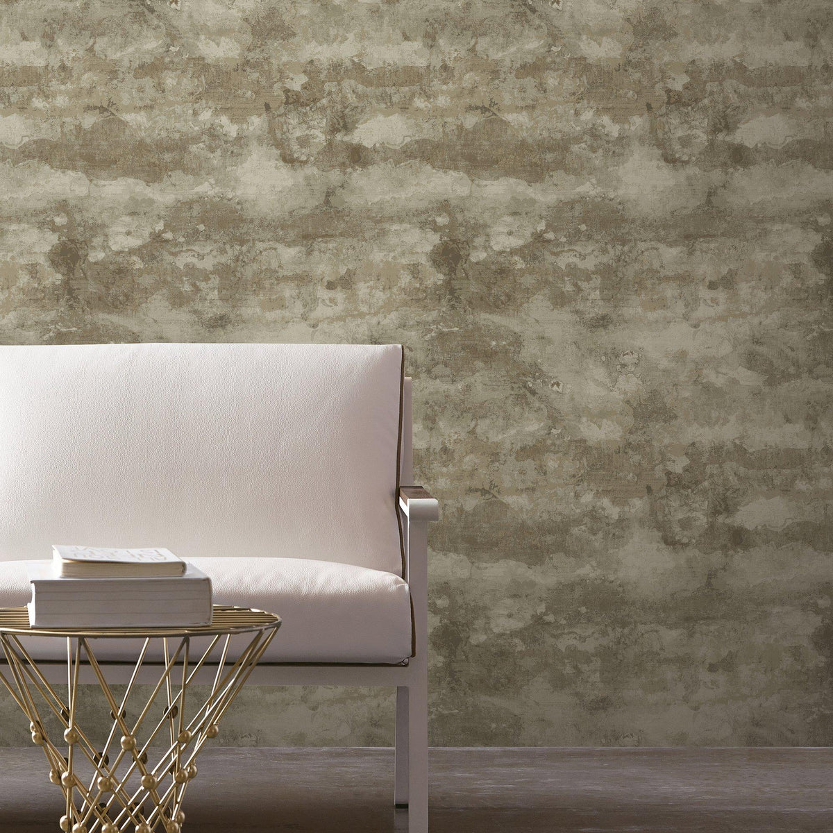 Galerie DWP0356-02 Elegance Perfect Storm Bronze Brown Wallpaper DWP0356-02 Bronze Brown Wallpaper