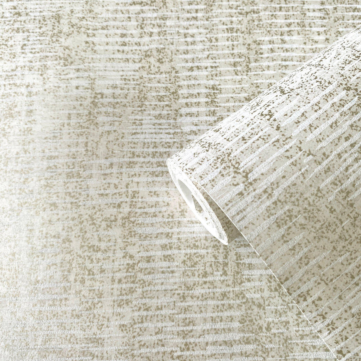 Galerie DWP0357-04 Elegance Stripy Shimmer Silver Grey Wallpaper DWP0357-04 Silver Grey Wallpaper