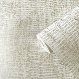 Galerie DWP0357-04 Elegance Stripy Shimmer Silver Grey Wallpaper DWP0357-04 Silver Grey Wallpaper