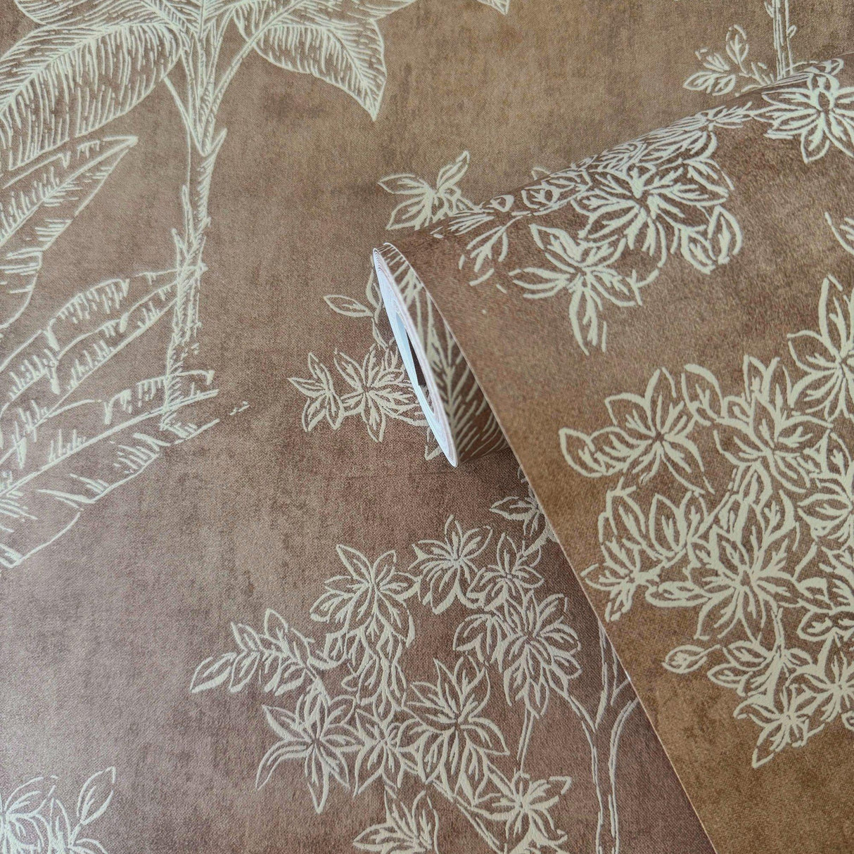 Galerie DWP0361-02 Zen Floating Foliage Beige Wallpaper DWP0361-02 Beige Wallpaper