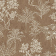 Galerie DWP0361-02 Zen Floating Foliage Beige Wallpaper DWP0361-02 Beige Wallpaper