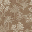 Galerie DWP0361-02 Zen Floating Foliage Beige Wallpaper DWP0361-02 Beige Wallpaper