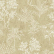Galerie DWP0361-03 Floating Foliage Bronze Brown Wallpaper