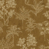 Galerie DWP0361-04 Floating Foliage Gold Wallpaper
