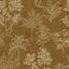 Galerie DWP0361-04 Zen Floating Foliage Gold Wallpaper DWP0361-04 Gold Wallpaper