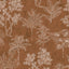 Galerie DWP0361-07 Zen Floating Foliage Orange Wallpaper DWP0361-07 Orange Wallpaper