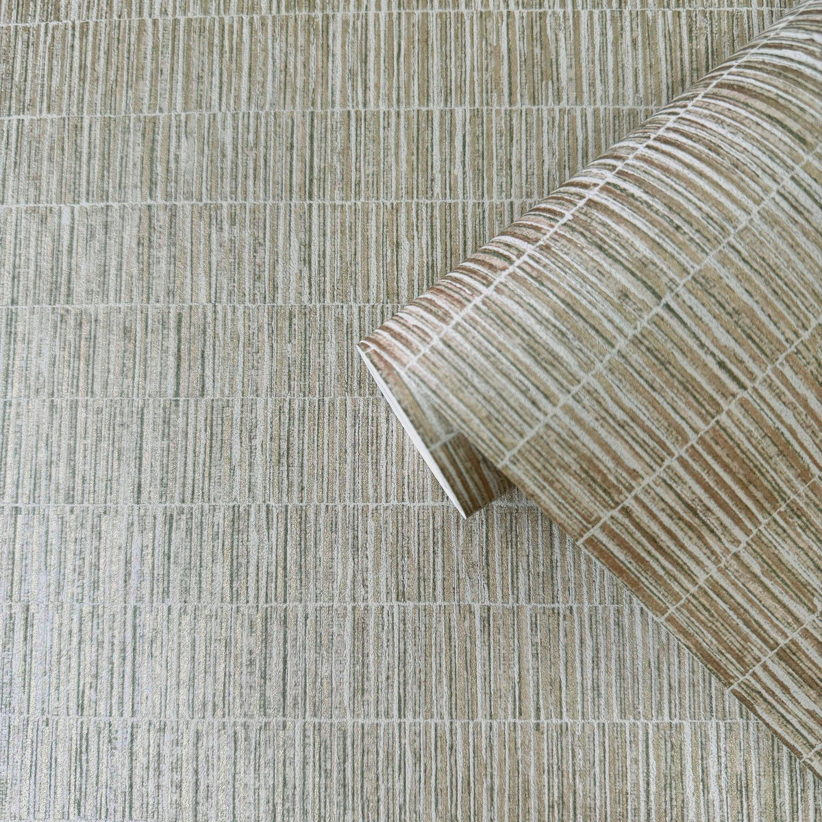Galerie DWP0362-01 Zen Bamboo Screen Green Wallpaper DWP0362-01 Green Wallpaper
