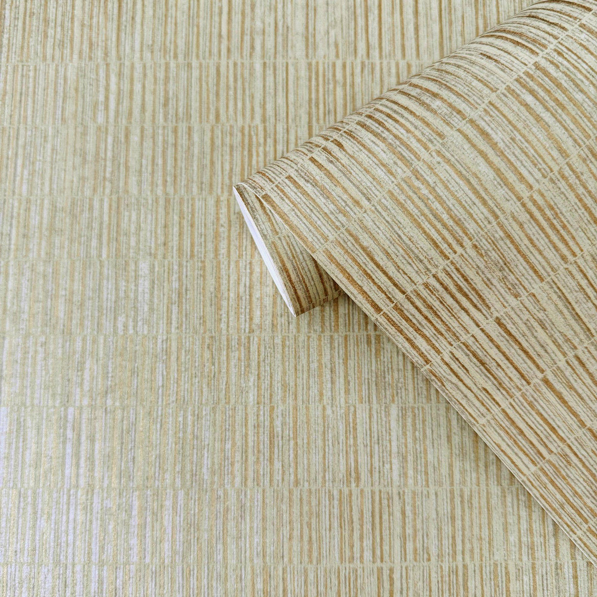 Galerie DWP0362-04 Zen Bamboo Screen Gold Wallpaper DWP0362-04 Gold Wallpaper