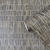 Galerie DWP0362-05 Zen Bamboo Screen Silver Grey Wallpaper DWP0362-05 Silver Grey Wallpaper