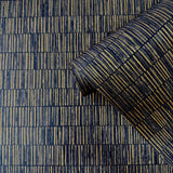 Galerie DWP0362-09 Zen Bamboo Screen Blue Wallpaper DWP0362-09 Blue Wallpaper