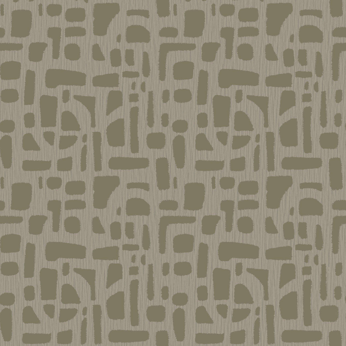 Galerie DWP0364-01 Zen Chunky Geo Gold Wallpaper DWP0364-01 Gold Wallpaper