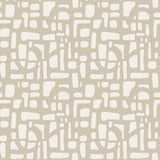 Galerie DWP0364-02 Chunky Geo Cream Wallpaper