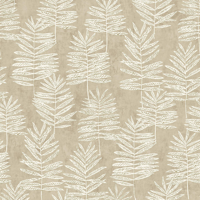 Galerie DWP0365-03 Zen Tumbling Leaf Cream Wallpaper DWP0365-03 Cream Wallpaper