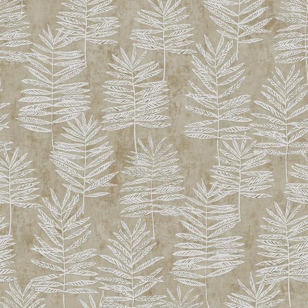 Galerie DWP0365-05 Tumbling Leaf Silver Grey Wallpaper