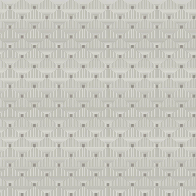 Galerie F-PL3002 Boutique Geo Key Silver Grey Wallpaper F-PL3002 Silver Grey Wallpaper