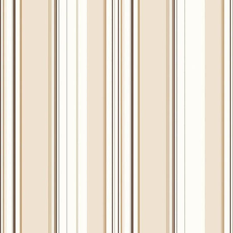 Galerie G12104 Stripe Bronze Brown Wallpaper