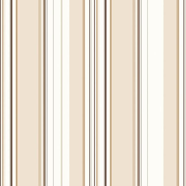 Galerie G12104 Stripe Bronze Brown Wallpaper