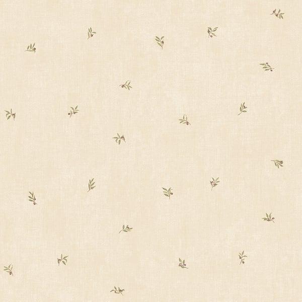 Galerie G12121 Tree Leaf Cream Wallpaper