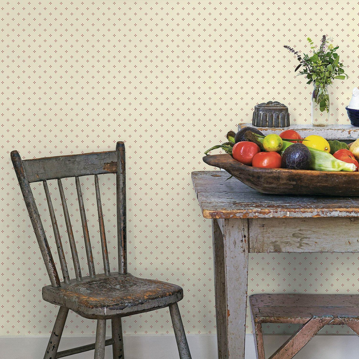 Galerie G12247 Kitchen Recipes Motif Cream Wallpaper G12247 Cream Wallpaper
