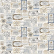 Galerie G12283 Novelty Blue Wallpaper
