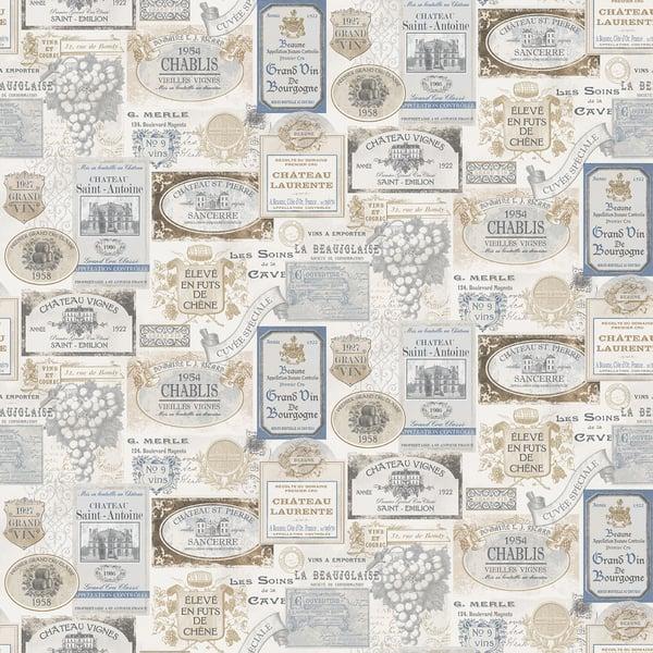 Galerie G12283 Novelty Blue Wallpaper