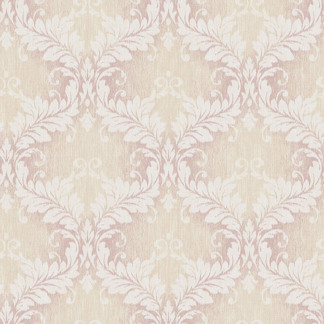 Galerie G34131 Nordic Elements Damask Pink Wallpaper G34131 Pink Wallpaper