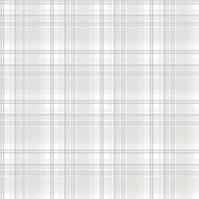 Galerie G56305 Nordic Elements Check Plaid Cream Wallpaper G56305 Cream Wallpaper