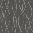 Galerie G67737 Special FX 2 Glitter Ribbons Bronze Brown Wallpaper G67737 Bronze Brown Wallpaper