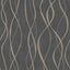 Galerie G67737 Special FX 2 Glitter Ribbons Bronze Brown Wallpaper G67737 Bronze Brown Wallpaper