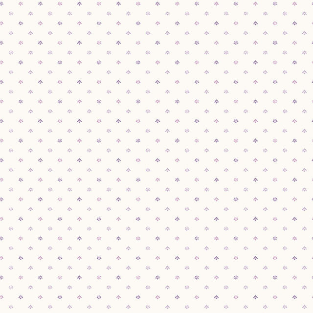Galerie G67901 Miniatures 2 Mini Fan Motif Purple Lilac Wallpaper G67901 Purple Lilac Wallpaper