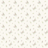 Galerie G67918 Small Floral Sprig White Wallpaper