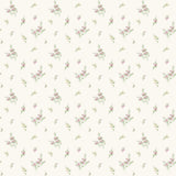Galerie G67918 Miniatures 2 Small Floral Sprig White Wallpaper G67918 White Wallpaper