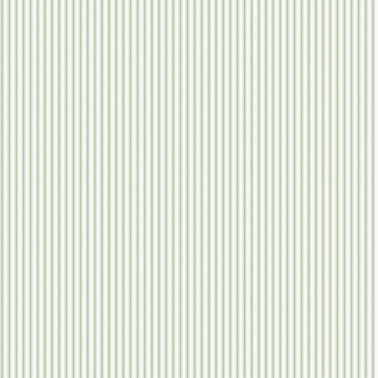 Galerie G67928 Miniatures 2 Ticking Stripe Green Wallpaper G67928 Green Wallpaper