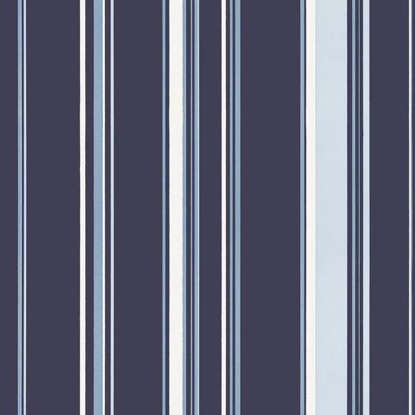 Galerie G68056 Casual Stripe Blue Wallpaper