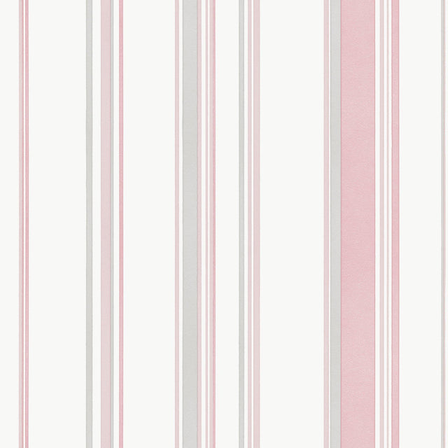 Galerie G68057 Smart Stripes 3 Casual Stripe Pink Wallpaper G68057 Pink Wallpaper