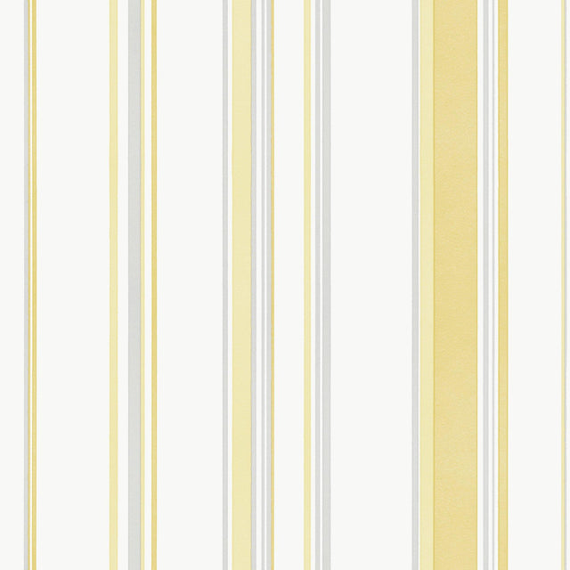 Galerie G68059 Smart Stripes 3 Casual Stripe Yellow Wallpaper G68059 Yellow Wallpaper
