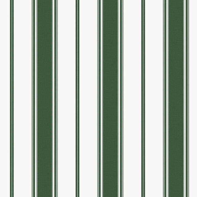 Galerie G68063 Smart Stripes 3 Heritage Stripe Green Wallpaper G68063 Green Wallpaper