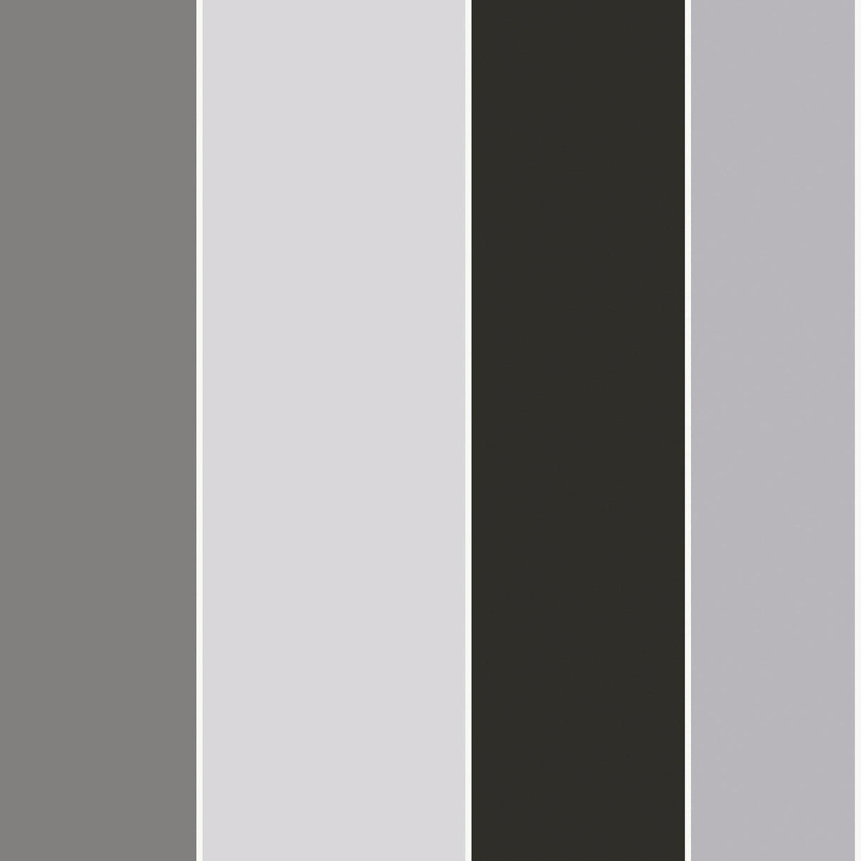 Galerie G68074 Smart Stripes 3 Wide Stripe Silver Grey Wallpaper G68074 Silver Grey Wallpaper
