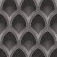 Galerie G68084 Nouveau Scallop Silver Grey Wallpaper