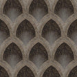 Galerie G68087 Nouveau Scallop Bronze Brown Wallpaper