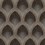 Galerie G68087 Nouveau Scallop Bronze Brown Wallpaper