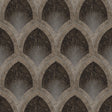 Galerie G68087 Special FX 2 Nouveau Scallop Bronze Brown Wallpaper G68087 Bronze Brown Wallpaper