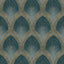 Galerie G68085 Special FX 2 Nouveau Scallop Green Wallpaper G68085 Green Wallpaper