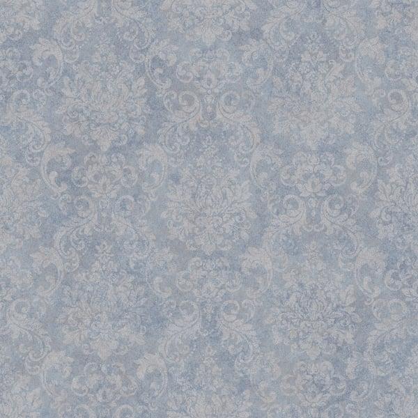 Galerie G68088 Special Damask Blue Wallpaper