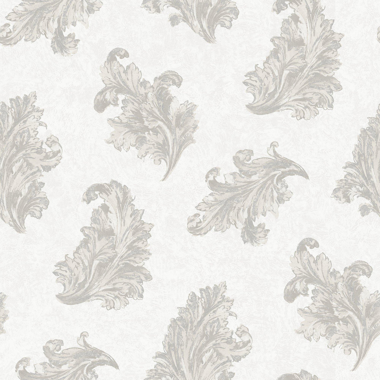 Galerie G68661 Palazzo 2 Acanthus Silver Grey Wallpaper G68661 Silver Grey Wallpaper