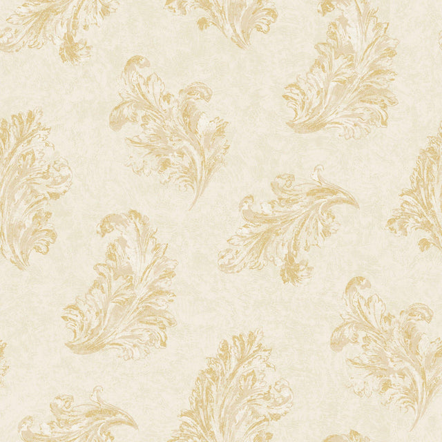 Galerie G68662 Palazzo 2 Acanthus Cream Wallpaper G68662 Cream Wallpaper