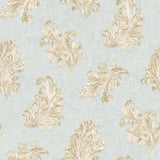 Galerie G68663 Acanthus Blue Wallpaper