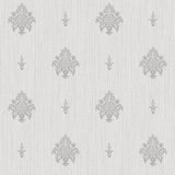 Galerie G68666 Italian Motif Silver Grey Wallpaper