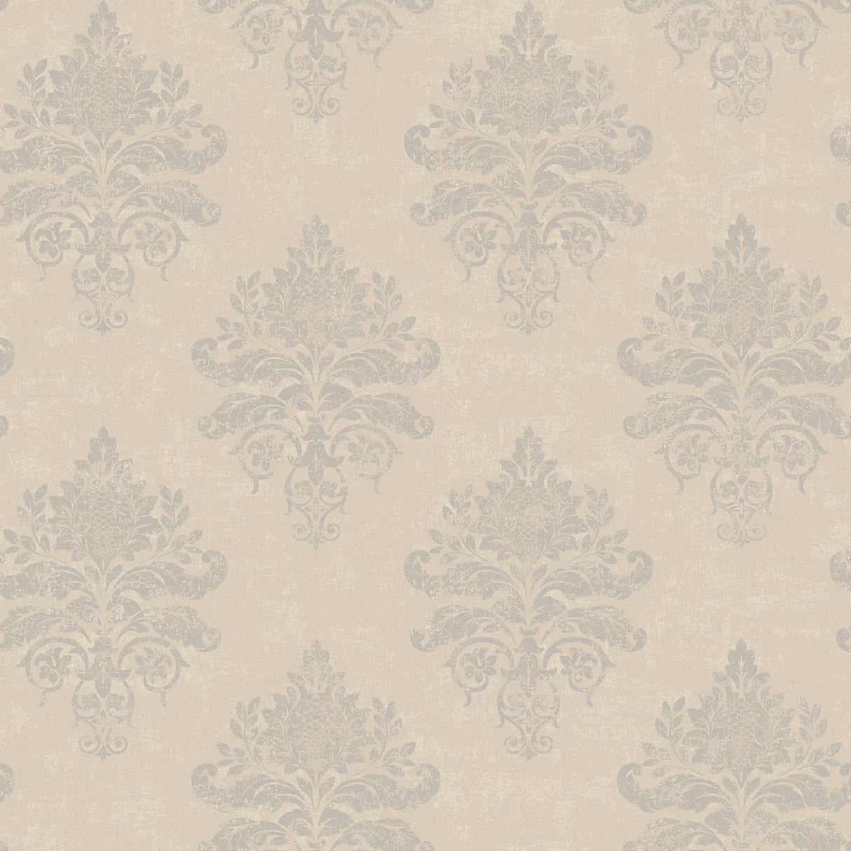 Galerie G68668 Palazzo 2 Medallion Damask Beige Wallpaper G68668 Beige Wallpaper